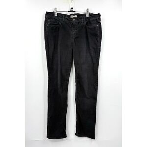Madewell Corduroy Pants Womens Straight Leg Gray Stretch Jeans Size‎ 31